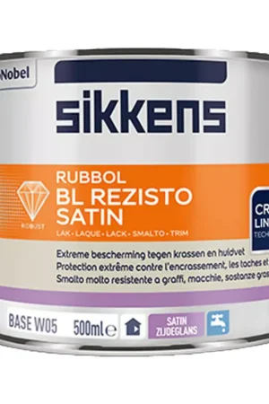 Sikkens Rubbol BL Rezisto Satin De ultieme binnenlak met extreme duurzaamheid Favoriet